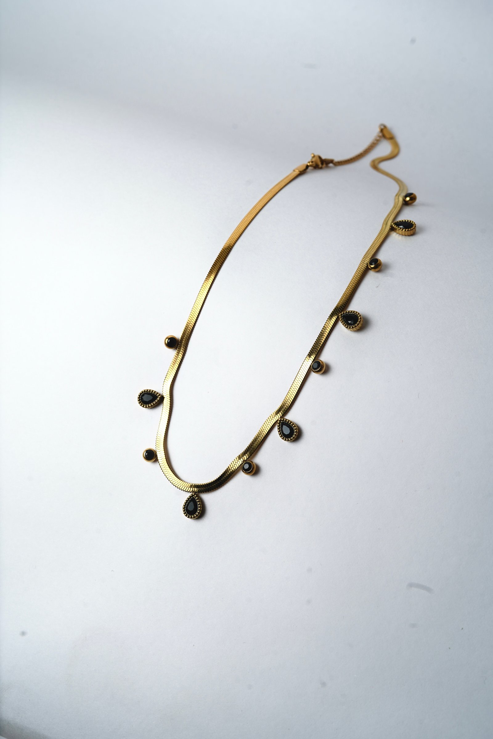 Celestial Drops Layered Necklace