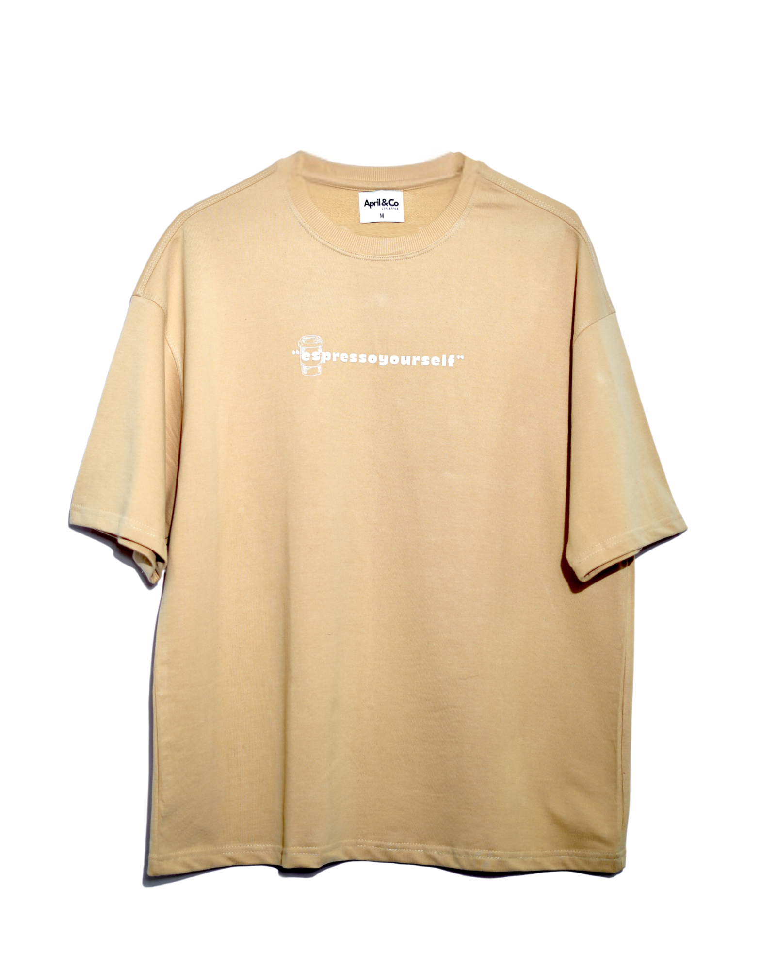 OK, But First, Coffee Oversized, Drop Shoulder T-shirt
